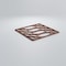 Ekena Millwork Small Montrose Decorative Fretwork Wood Wall Panels, Walnut, 11 3/8"W x 11 3/8"H x 3/8"T WALW12X12X0375MNTWA - alternate 6